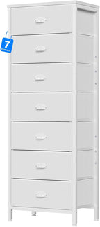 Furnulem White Tall Dresser for Bedroom - Image 9