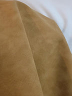 NAT Leathers | Wheat Tumbled Nubuck Calf Soft Faux Vegan Leather PU {Peta - Image 4