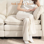 Vesgantti 108" Modular Sectional Sofa, Comfy Cloud Couch - Image 5