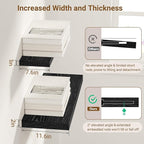 24 Inch Floating Shelves, 12 Inch Deep Floating Shelves - Image 3