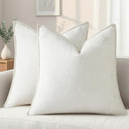 decorUhome Summer Couch Throw Pillow Covers 18x18 Set of 2, Decorative Soft by decorUhome