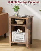 YESHOMY Farmhouse Modern Nightstands - Image 7