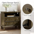 HULALA HOME Farmhouse End Table - Image 3