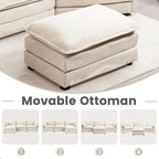 ROWHY Oversized Modular Sectional Sofa - Image 7