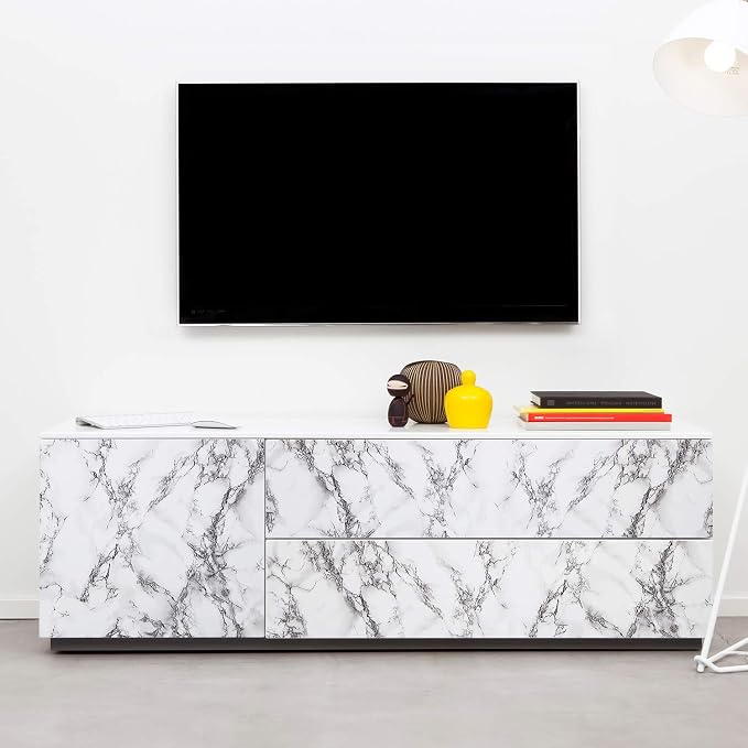 Livelynine 197x24 Inch Marble Contact Paper Peel and Stick Countertops - Image 4