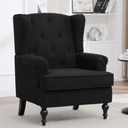 Accent Chair for Living Room, Mid Century Modern Upholstered Armchair, Wingback by choairy
