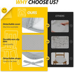 AAAAAcessories D-Shaped Chair Cushions, Machine-Washable Cover - Image 9