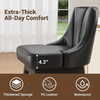 YaFiti Swivel Bar Stools Set of 3, 26 Inch Counter Height Bar Stools - Image 5