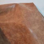 NAT Leathers, Blonde Light Tan Distress Crazy Horse Soft Faux Vegan Leather PU - Image 6