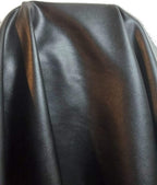 NAT Leathers™ | Black Think Stretch Garment Super Soft Faux Vegan Leather PU | - Image 3