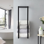 Towel Rack for Rolled Towels, Towel Rack for Bathroom, Wall Mounted Metal - Image 5