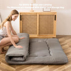 MAXYOYO Japanese Floor Mattress Futon Mattress, Charcoal Grey, Full Size - Image 3