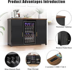 GDLF Large Coffee Bar Cabinet - Image 6