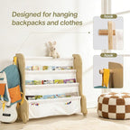 WONFUlity 4-Tier Kids Bookshelf, Book Shelf - Image 3