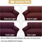 Sofa Slipcover with 2 Pillow Cover - Image 6