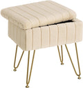 Greenstell Vanity Stool Chair Faux Fur by Greenstell