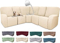 100% Waterproof Sectional Recliner Couch Covers by ROFASVCO