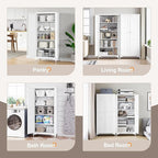 Yizosh Metal Storage Cabinet - Image 5
