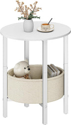 Vagusicc Round Side Table End Table by Vagusicc