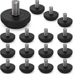 ONEHOME 16 Pack 5/16-18 Stainless Steel Adjustable Threaded Furniture Leg by ONEHOME