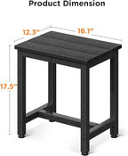 ODK Outdoor Side Tables Set of 2, Adirondack Patio End Table - Image 3