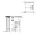 SIMPLIHOME Artisan Solid Wood 24 inch Wide Transitional-Style Bedside - Image 8