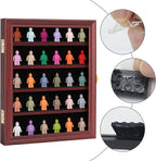 VERANI Minifigures Miniature Display Case Collectibles Display Box Wall Mount - Image 7