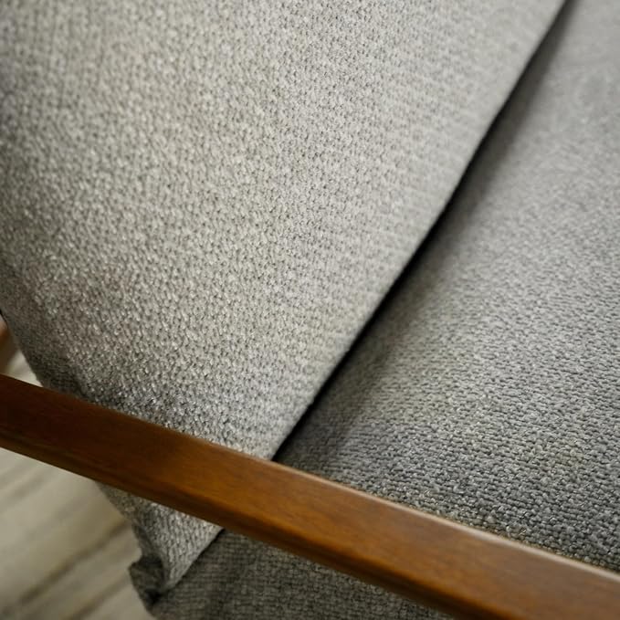Grain Wood Furniture Solid Wood Mid Century Lounge Chair - Image 4