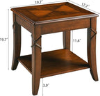 Mid-Century Modern Coffee Table Set of 3, 3-Piece Solid Wood Living Room Table - Image 6
