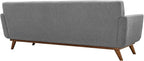 Modway Engage Mid-Century Modern Upholstered Fabric Sofa in Expectation Gray - Image 5