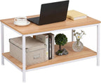 ZenStyle Industrial Coffee Table by ZenStyle