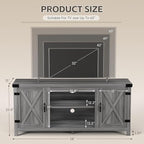 YESHOMY Modern Farmhouse TV Stand - Image 2