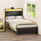 Furnulem Full Size Bed Frame - Image 4