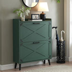 Barnyatoh Shoe Storage Cabinet, Farmhouse Shoe Organizer by Barnyatoh