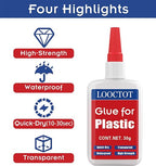 LOOCTOT 30g Plastic Glue, 3D Printer Thin Glue, Adhesive - Image 4