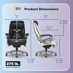 Serta® Lautner Executive Home Office Desk Chair, Ergonomic High-Back - Image 2