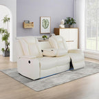 Power Recliner Sofa Set with LED Lights, Includes a Manual Loveseat and a 3 - Image 4