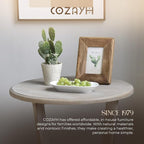 Set of 2 Rustic Farmhouse end Table - Image 7