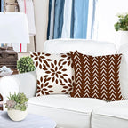 YCOLL Pillow Covers 18x18 Set of 4, Modern Sofa Throw Pillow Cover Decorative - Image 3