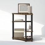 Furinno Turn-N-Tube Storage Shelves, 4-Tier Corner Shelf, Toolless Assembly - Image 5