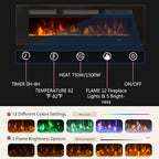 oneinmil 78" Fireplace TV Stand - Image 3