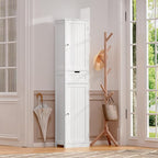 Iwell 67" Tall Bathroom Cabinet, Storage Cabinet - Image 7