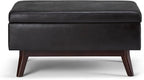 SIMPLIHOME Owen Coffee Table Storage Ottoman - Image 5