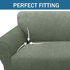 Armchair Slipcover with 1 Pillow Cover - Image 3