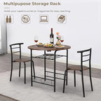 VINGLI 31.5" Drop Leaf Dining Table Set - Image 2