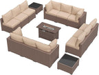 Aoxun 15 Piece Patio Furniture Set - Image 4