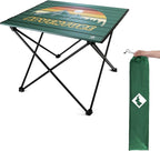 VILLEY Portable Camping Side Table, Ultralight Aluminum Folding Table by VILLEY