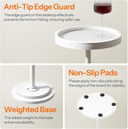 HOOBRO Small Round Side Table, Drink Table, Coffee Martini Table - Image 8