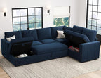 Belffin Modular Sectional Sleeper Sofa - Image 3