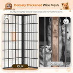 YATINEY Foldable Dog Crate Furniture, Dog Crate - Image 8